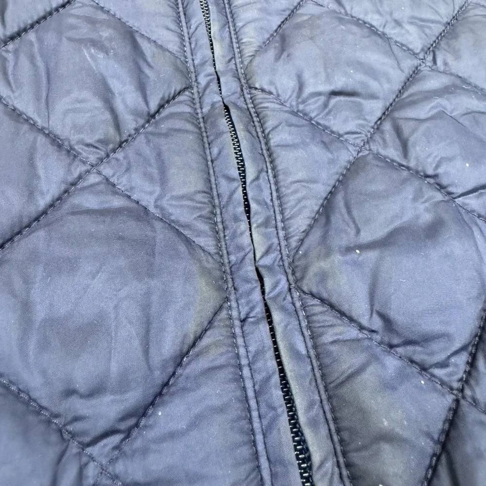 Polo Ralph Lauren Navy Blue Golf Puffer Vest Quilted Sz L FAIR‎